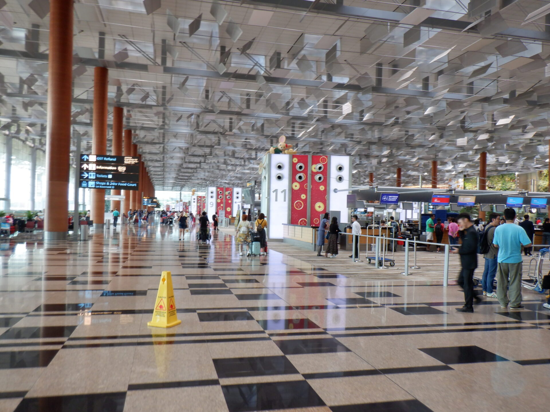 シンガポールチャンギ国際空港ターミナル３（SIN　Changi Airport T3）